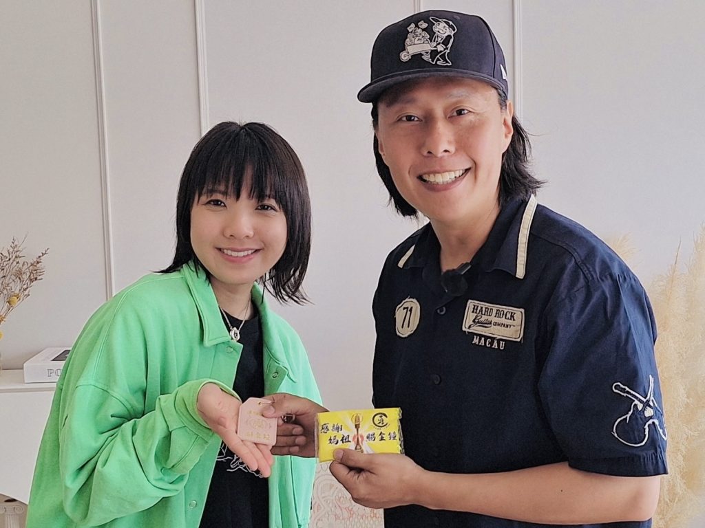 金馬影后鍾雪瑩愛吃肉圓!張啟樂驚呼:香港人很少這樣接地氣! 1 S 209797164