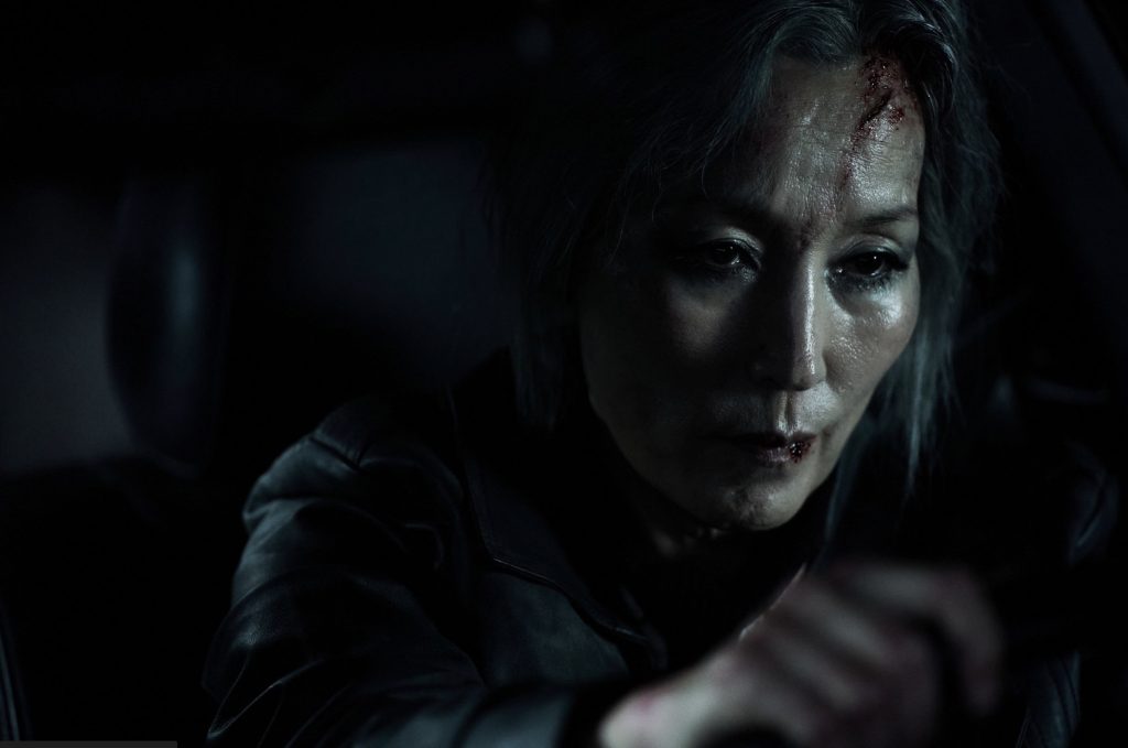 媲美韓國 Tilda Swinton 的李慧英，在《聖母殺手》挑戰動作戲（鴻聯國際提供）